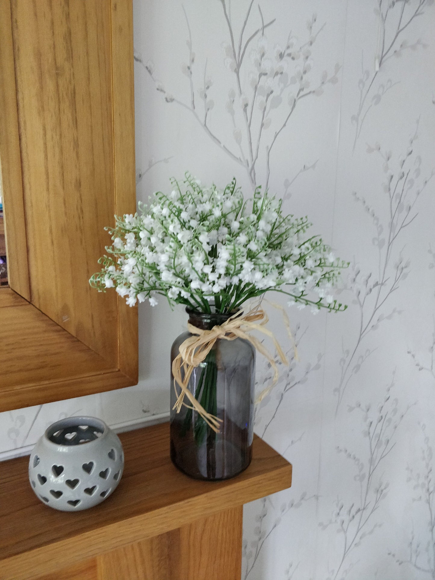 Artificial Faux Lily of the Valley Bunches x 7 stems