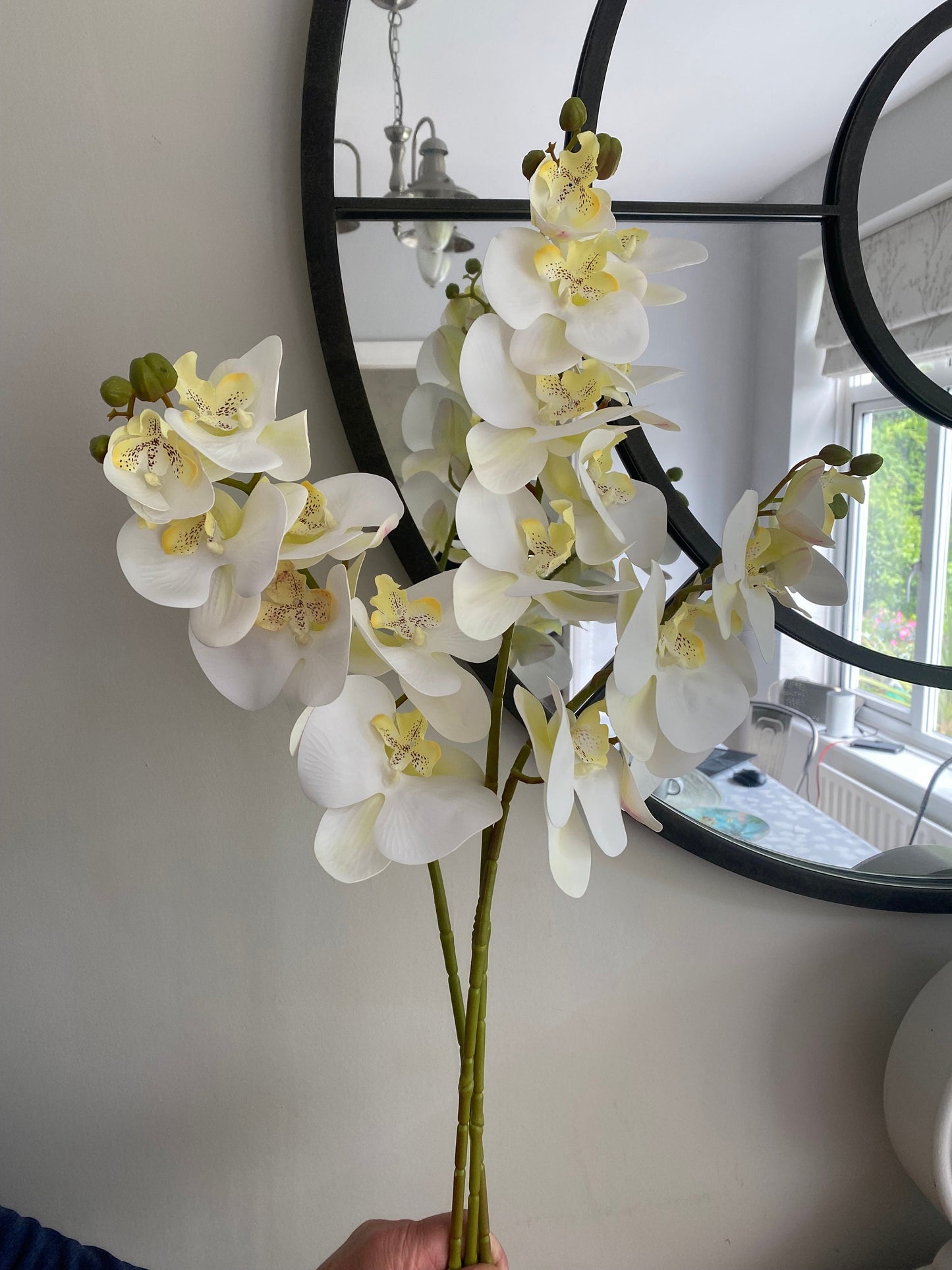 3 Stems Artificial Orchids